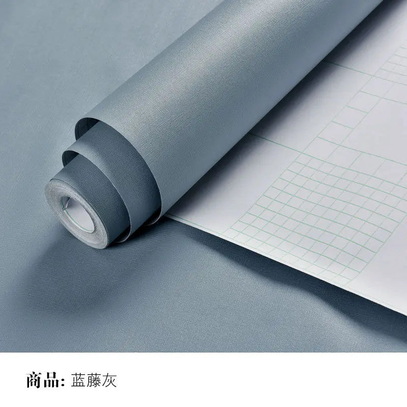 Matte PVC DIY Self Adhesive Decorable Film Vinyl Wall Stickers Kitchen Cabinets Bedroom Furniture Waterproof Oilproof Wallpapers
