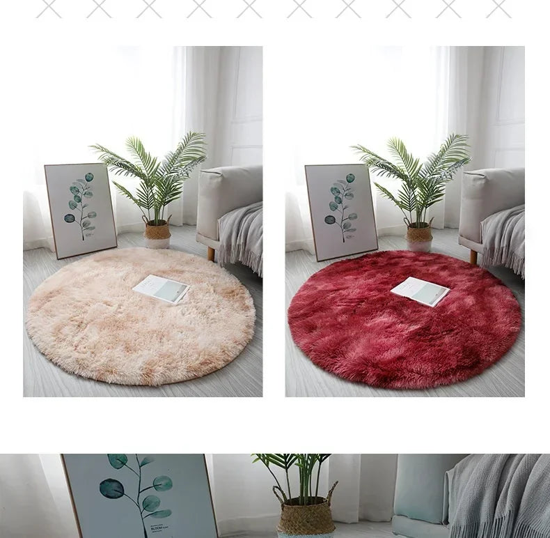VIKAMA Simple Pink Girly Heart Plush Carpet Bedroom Bed Blanket Room Full Of Easy To Care Carpet Cute Princess Carpet Home Decor