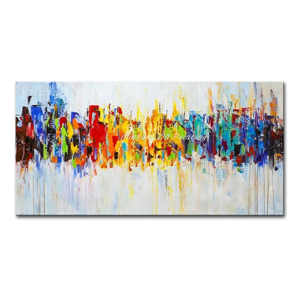 Classic Abstract Aesthetics Wall Art Block Texture HD Oil On Canvas Posters And Prints Home Bedroom Living Room Decoration Gifts