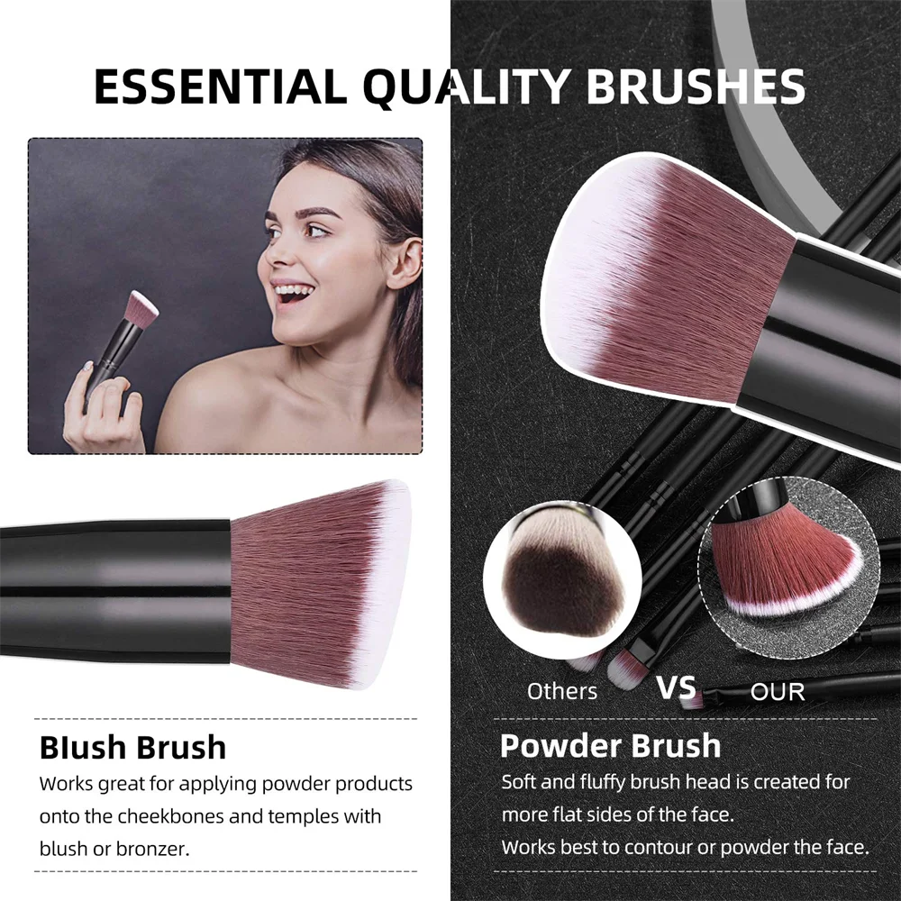 14-16PCS Professional Makeup Brushes Set Premium Makeup Kit Synthetic