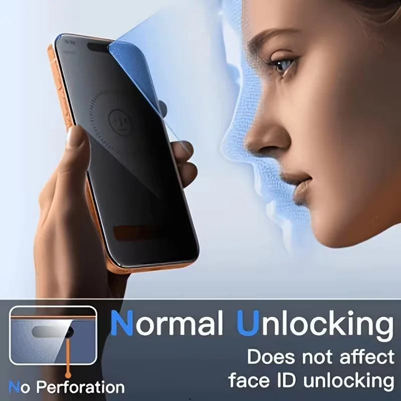 5-Pack Privacy Tempered Glass Screen Protectors