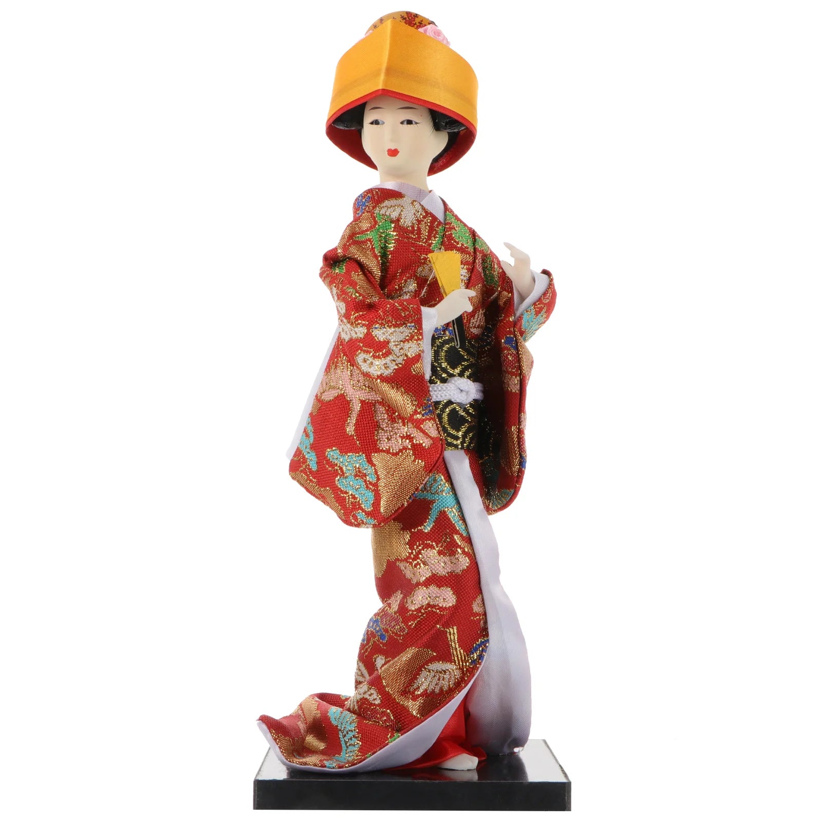 Kimono Beautiful Decoration Fabric Geisha Crafts Silk Desktop Ornament Cloth Tabletop Japanese Style Living Room