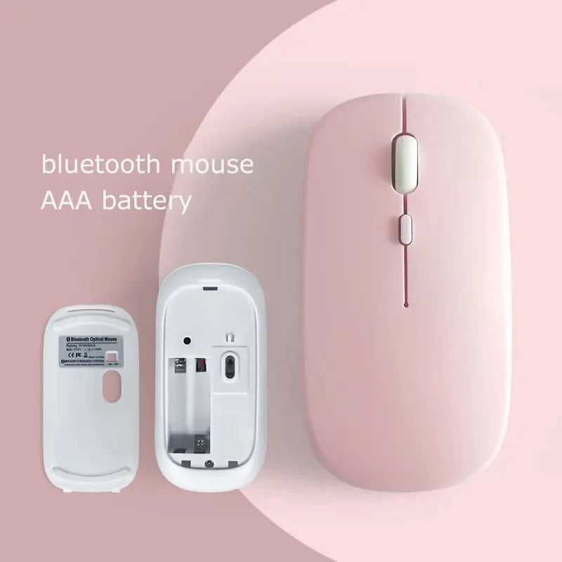 Bluetooth-Compatible Mouse Wireless Mouse Silent Computer Mice