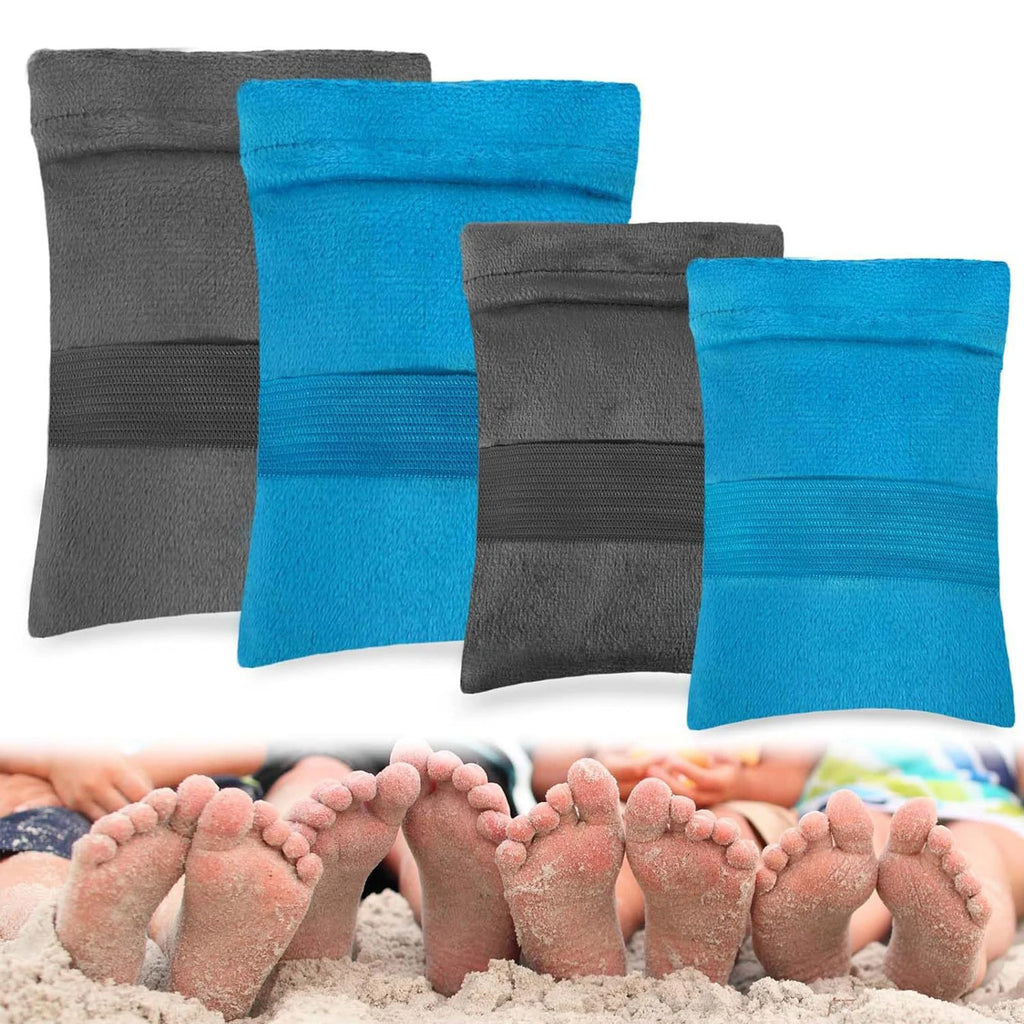 Sand Remover Reusable Sand Removal Bag for Beach Sand Cleaning Sand Wipe Off Mitten for Camping Outdoor Surf Essentials