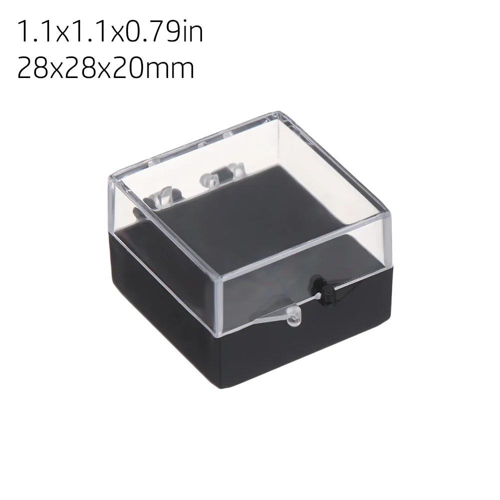 1pc Small Plastic Home Items Sundries Organizer Case Transparent Storage Box Jewelry Beads Container Fishing Tools Storage Box