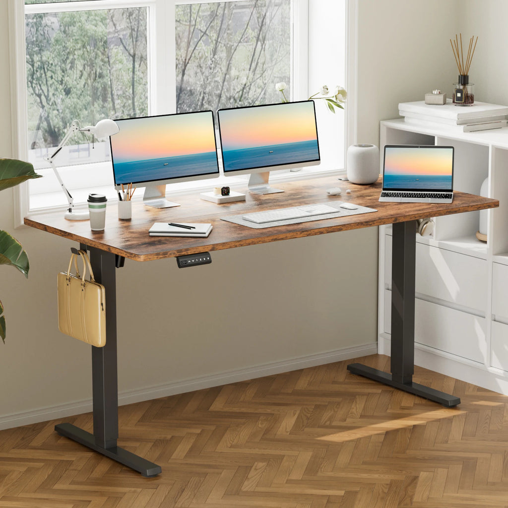 JHK 63x24 Inch Electric Standing Desk Ergonomic Height Adjustable