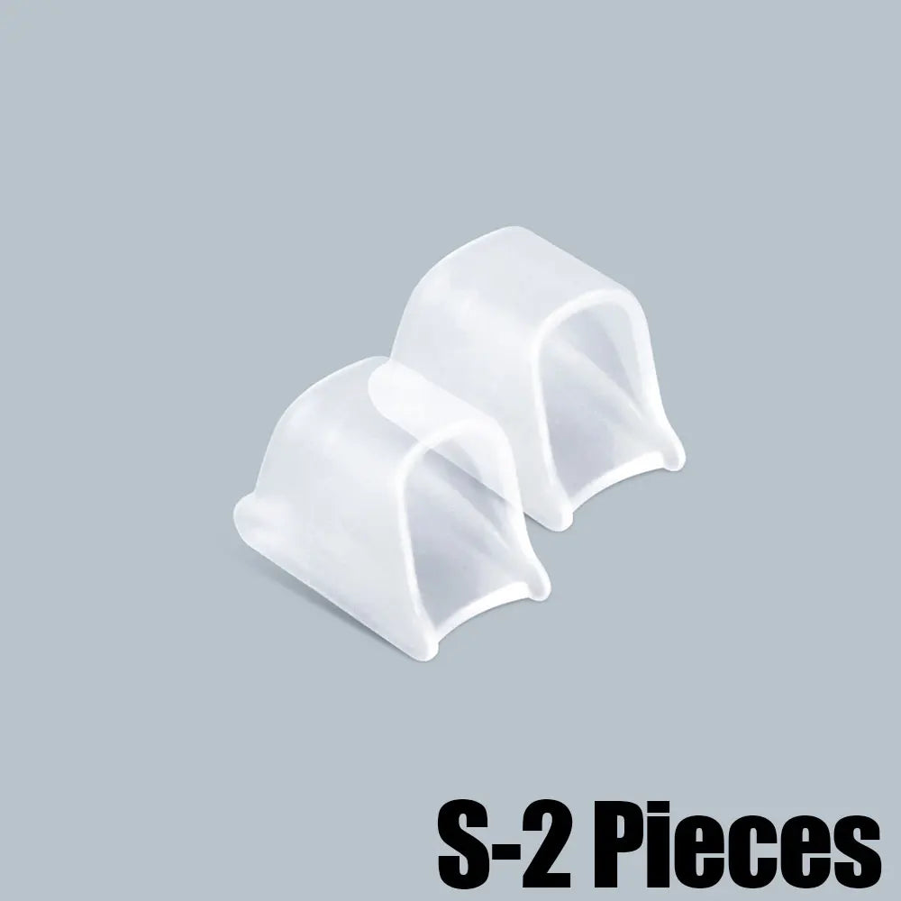 2Pcs Hammer Toe Corrector Hammertoe Straightener for Curled Crooked Bent Claw and Overlapping Toes Bunion Pads Protective Pad
