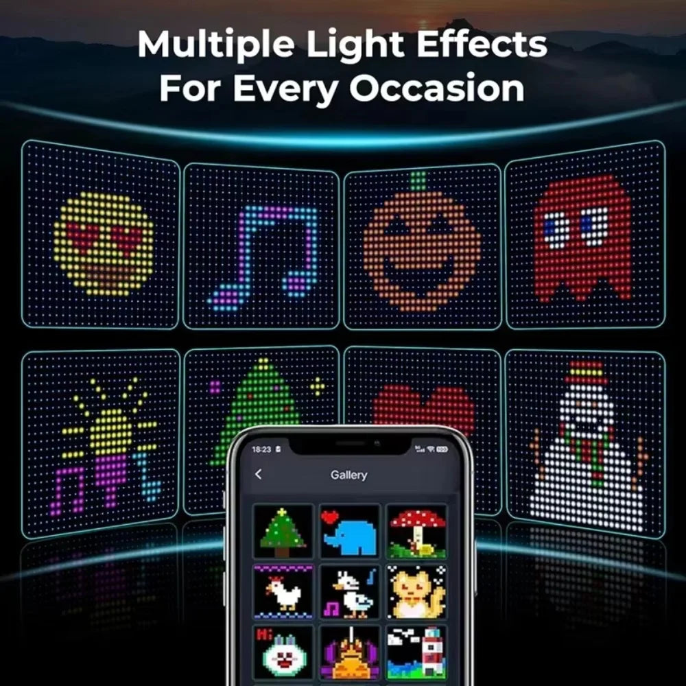 Smart Curtain Lights RGB Fairy Lights with Bluetooth App