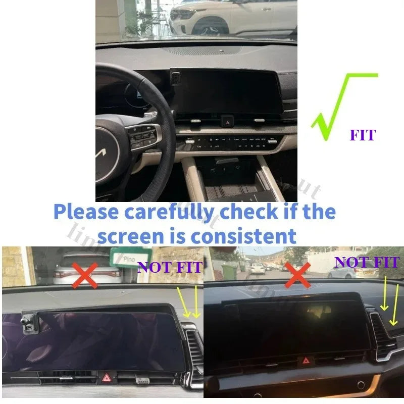 For KIA Sportage Nq5 2023 Supplies Cell Phone Holder Wireless Charger Adjustable Accessories For Kia Sportage