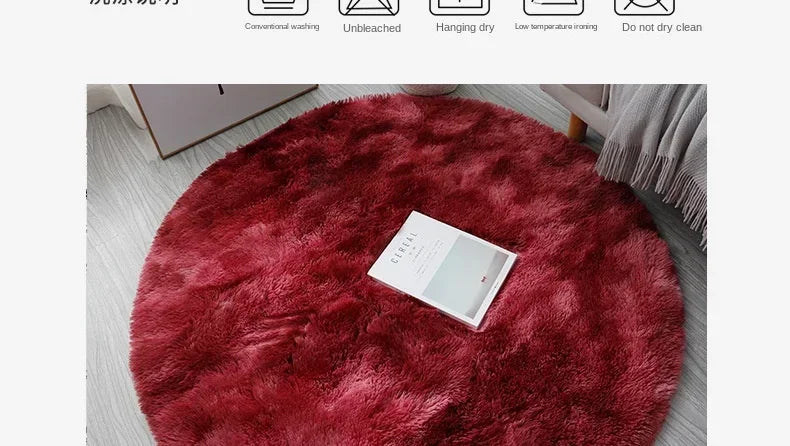 VIKAMA Simple Pink Girly Heart Plush Carpet Bedroom Bed Blanket Room Full Of Easy To Care Carpet Cute Princess Carpet Home Decor