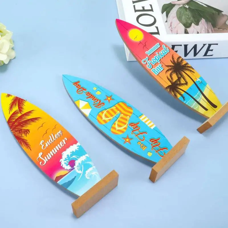 Multifunctional Surfboard Table Top Surf Board Decor For Wall Surf Board Decor For Wall Surfboard Beach Signs Summer Wood Sign