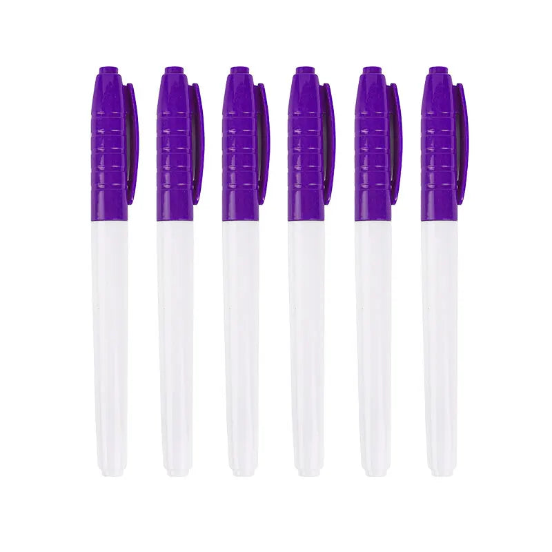/Lot 0.5MM Erasable Whiteboard Pen 12 Colors Erasing Pen