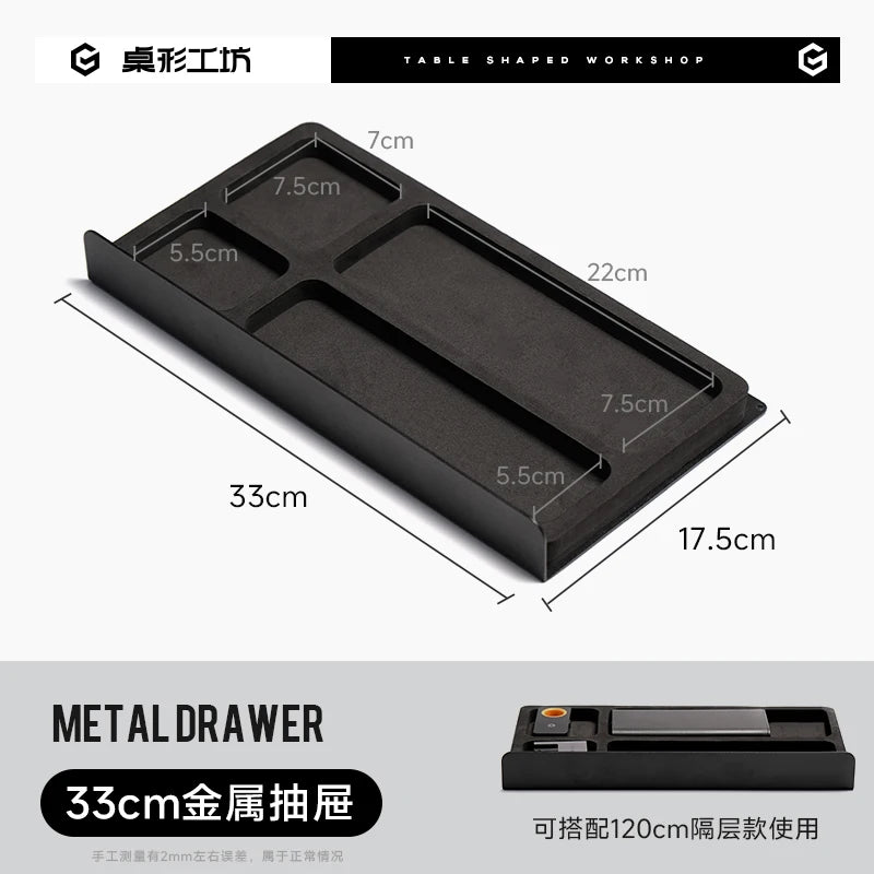 Monitor Stand Riser Storage Drawers Office Desk Organizer Computer Storage Shelf Ergonomic Desk Accessory for Home Office Setup