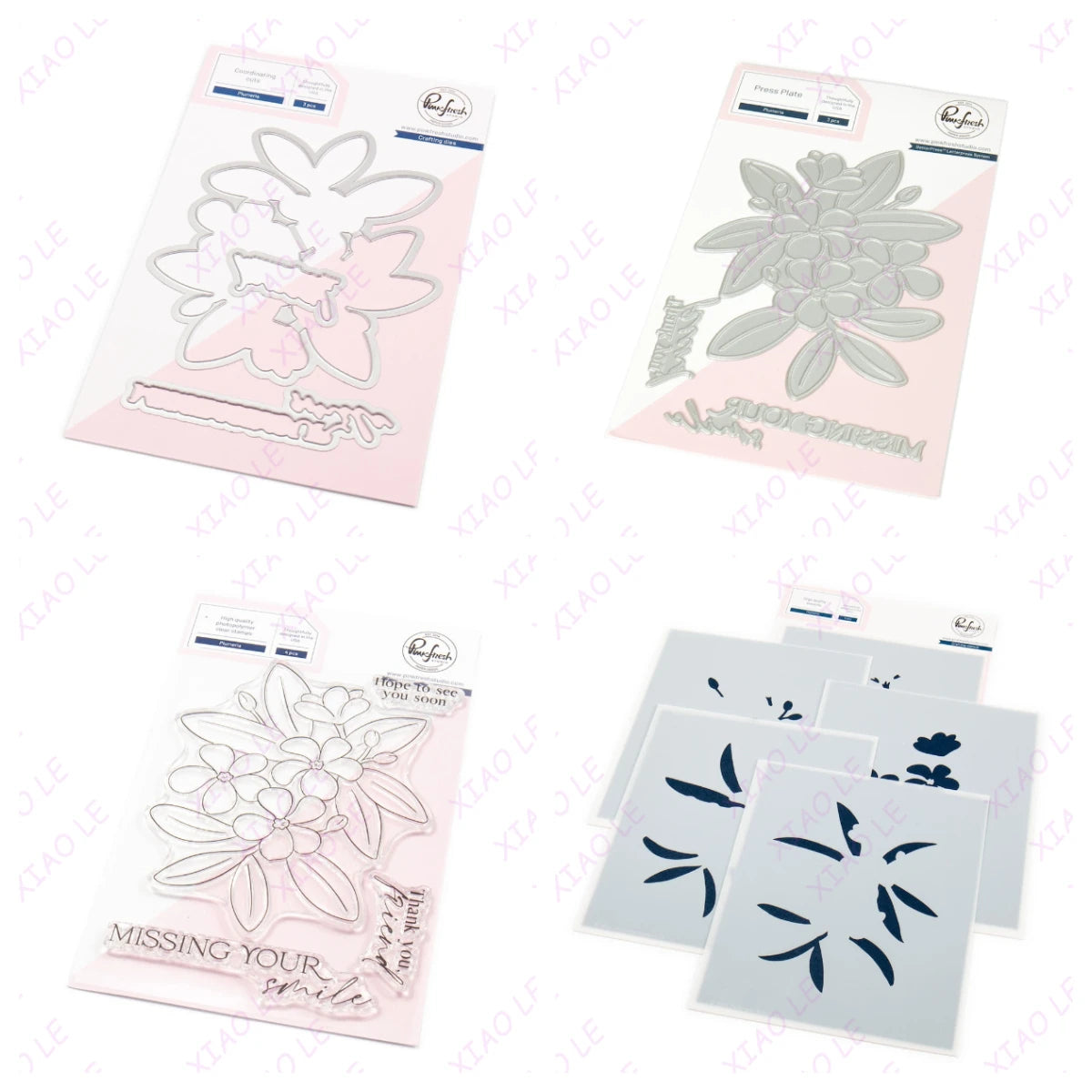 Pink Fresh Good Times April Releases Metal Cutting Dies Stamps Stencil Hot Foil Scrapbooking Album Decoration Craft for DIY Card