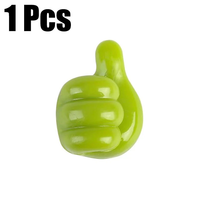 10PCS Thumb Wall Hook Cable Clip Wire Desk Organizer Brush Storage Wall Sticker Gadgets for Home/Office/Car USB Cable Organizer