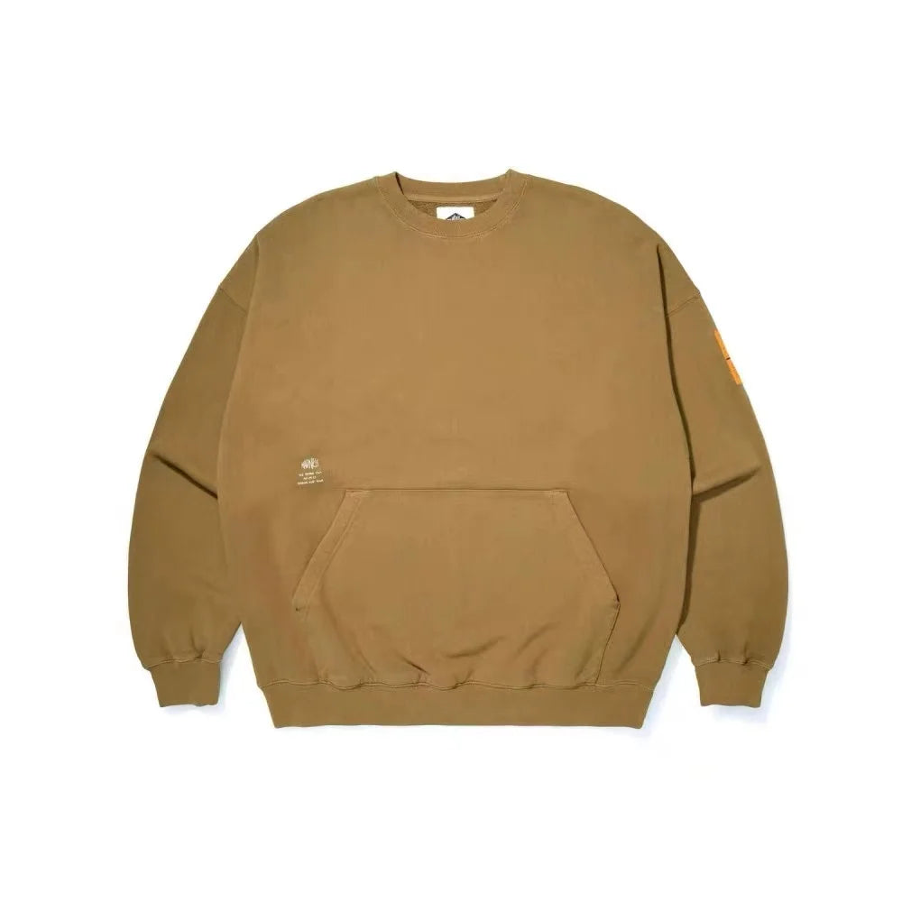 Long Sleeve Hoodie Sweatshirt Casual Comfortable Cotton round Neck Unisex Basic Style Daily Wear  Series No Brand