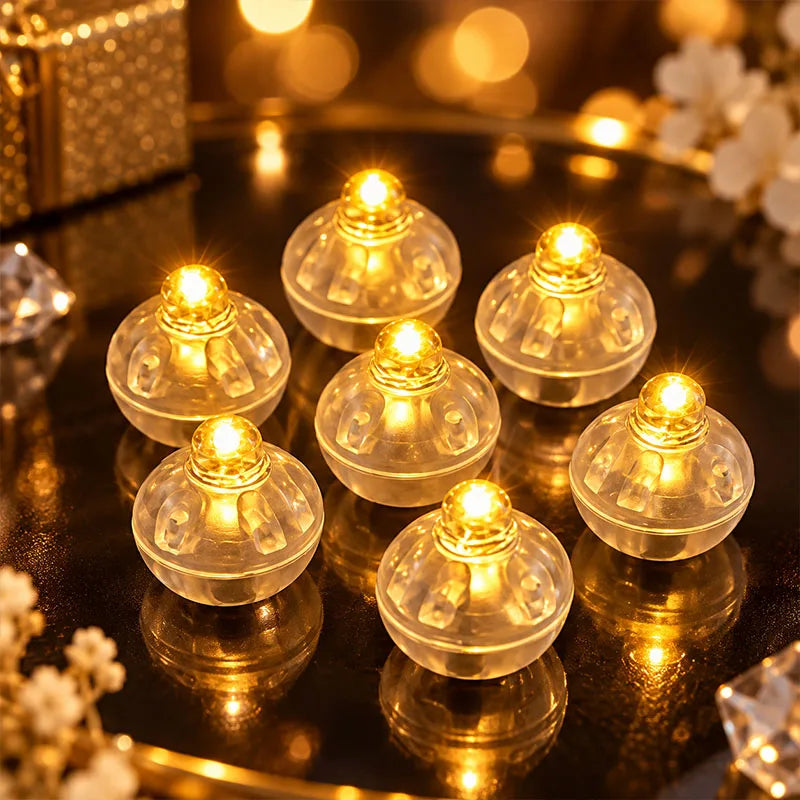 Mini Round LED Ball Lights, Lantern Decor