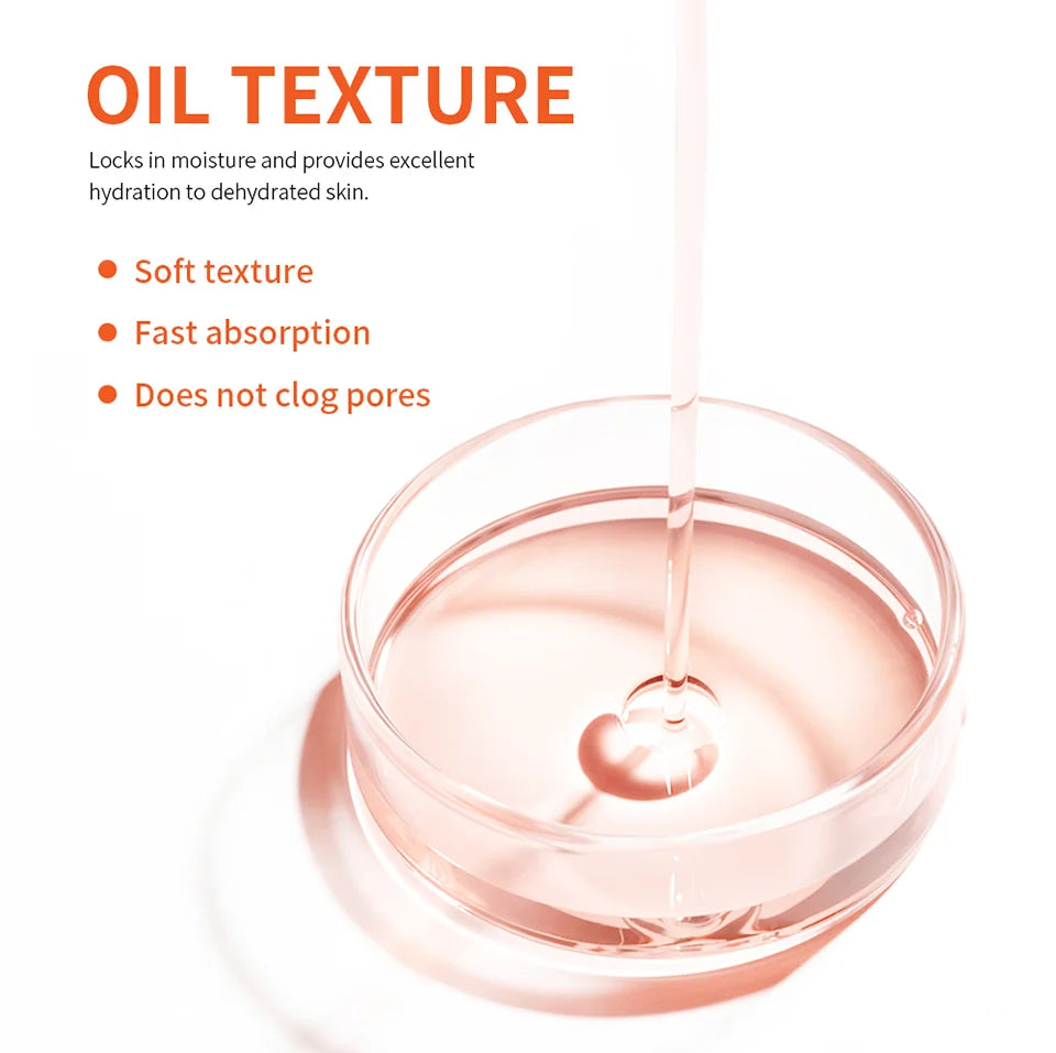Bio Skincare Body Oil Face Body Moisturizer Improve Hair Health Fade Scars Vitamin A Vitamin E Oil Exfoliate Skin Care