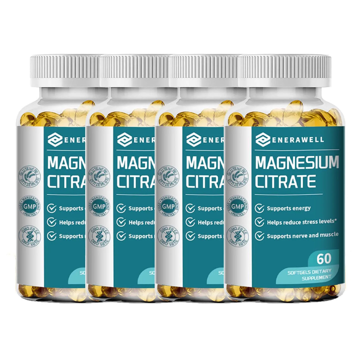 Magnesium Citrate Capsules 500 Mg - Maximum Absorption for