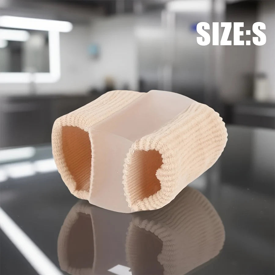 1 Gel Toe Separator | Cushioned and Protective, Soft and Comfortable, Invisible Wear, Unisex Durable Foot Pad