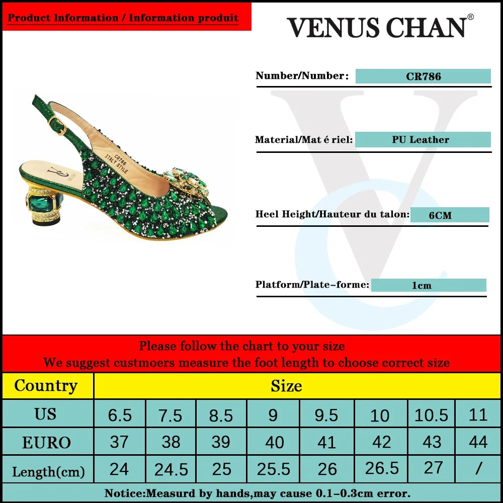 Silver Color Nigerian Women's Shoes and Bags Party African