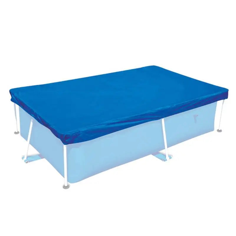 Swimming Pool Cover Rectangular Waterproof Dustproof Garden Outdoor Pool Tub Covers Bubble Film Blanket Accessories Pool Cover
