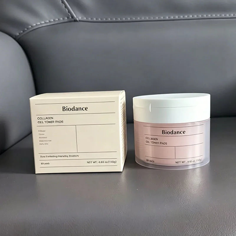 Biodance Collagen Fade Fine Lines Pad Brightening Skin Tone Improve Facial Toner Firming Pore moisturize Toner Face Skin Care