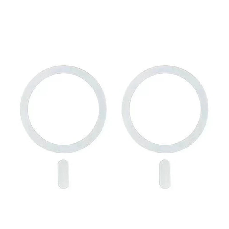 2/5pcx Universal Metal Plate Ring for wireless charging Wireless Charger Iron Sheet Sticker Mini Sticker