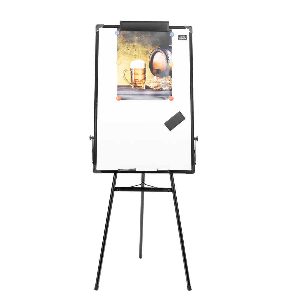 91 X 61cm Magnetic Whiteboard Stand Flip Chart Easel