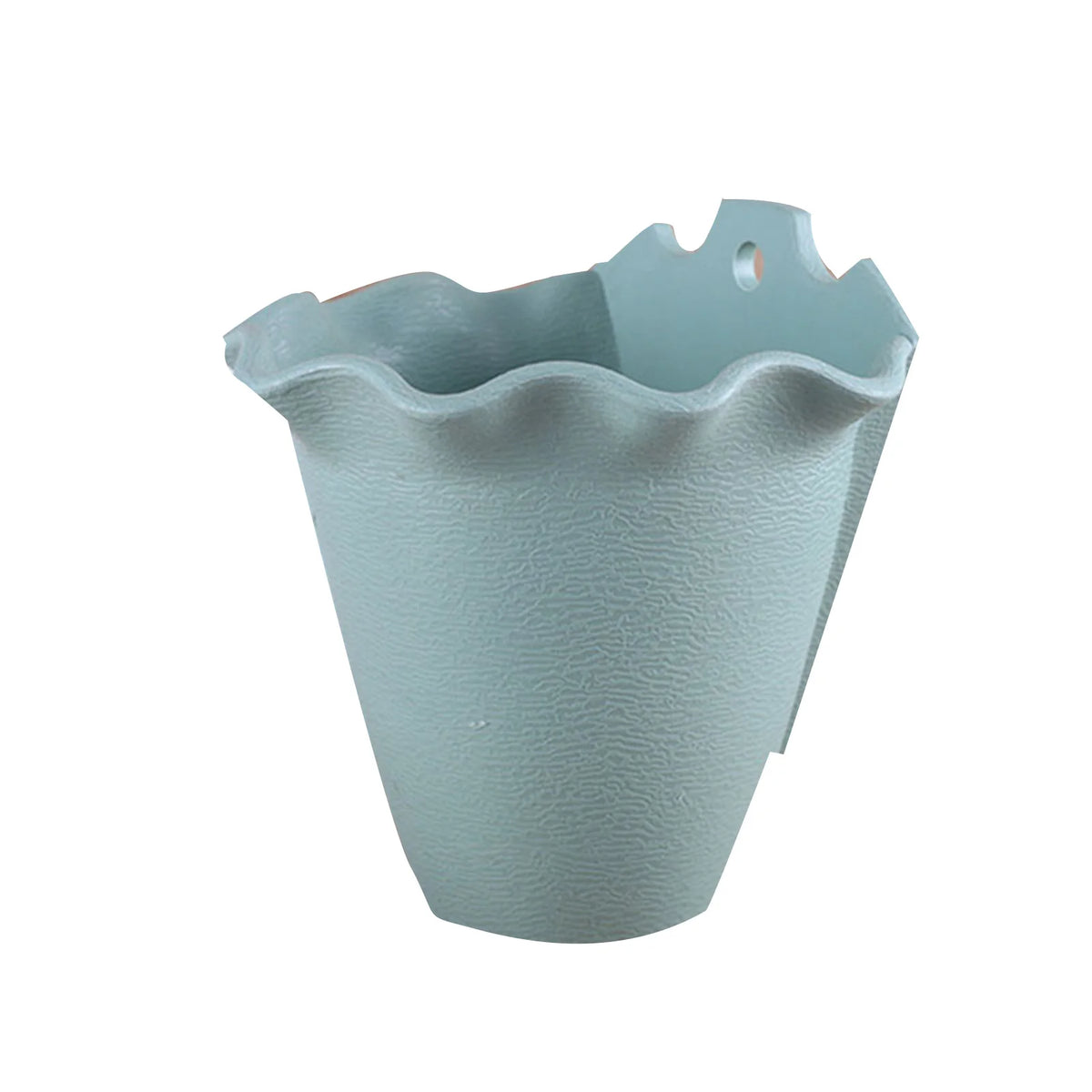 Flower Pot Wall-mounted Plastic Wall Hanging Container Basket Flowerpot for Outdoor Garden Balcony Planter Bucket Home Decor