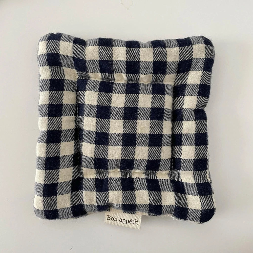 Coaster Fresh Pastoral Style Cotton Coaster Cloth Insulation Pad Table Mat Placemat Home Decoration Kitchen Accessories
