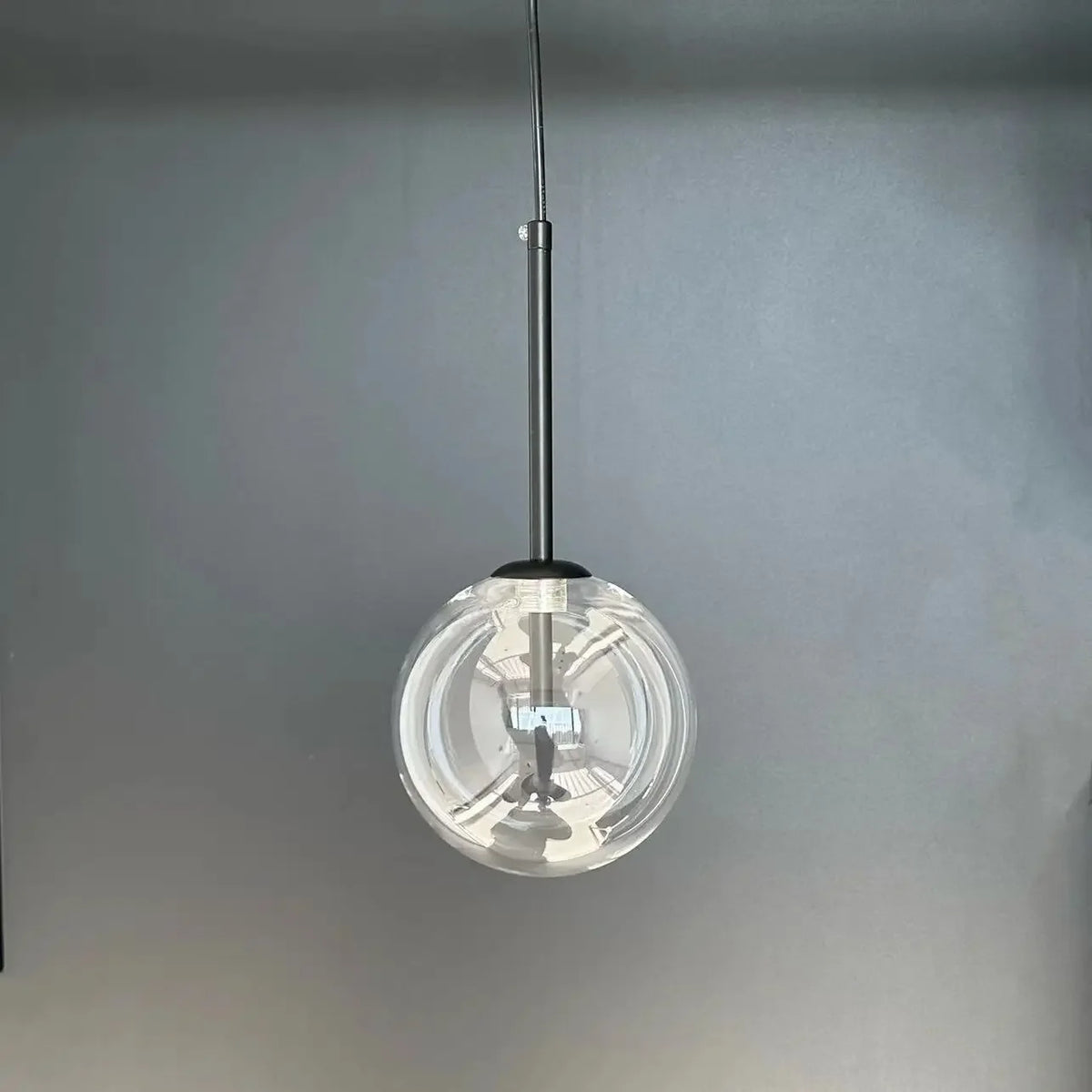 Modern Led Pendant Lamp Glass Ball  Bedroom Hanging Nordic Living Indoor Decor Lighting Kitchen Bar Round Gold Suspension Lights