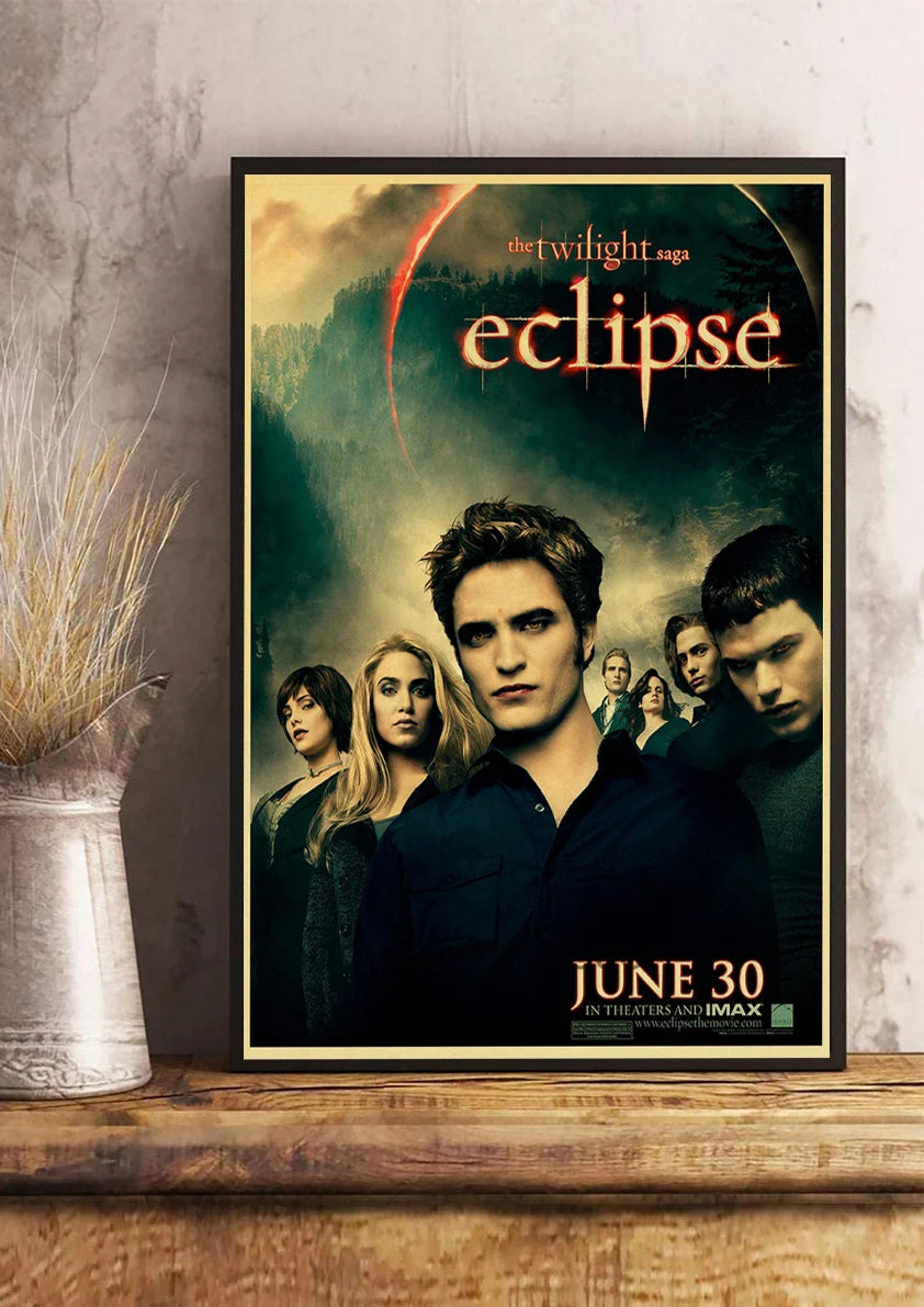 Film TV Movie Twilight Vintage Posters Wall Bedroom Painting Nostalgia Decor Aesthetic Cartoon Art Gift Print Art Wall Paintings