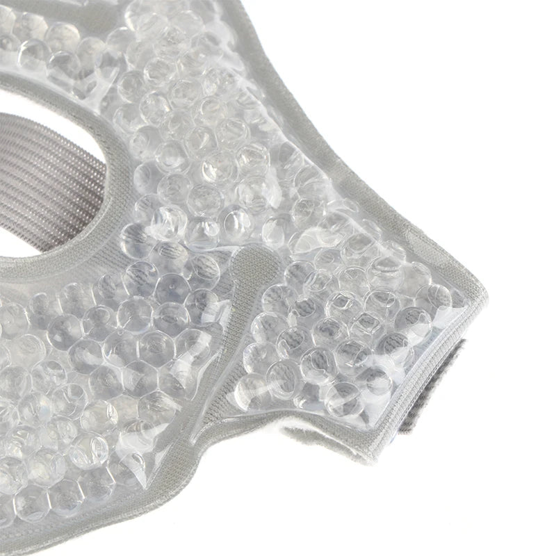 Reusable Cooling Eye Mask with Gel Beads - Cold Eye Compress for Puffy Eyes Stress Relief Dry Eye Relief SPA Skin Care Tool