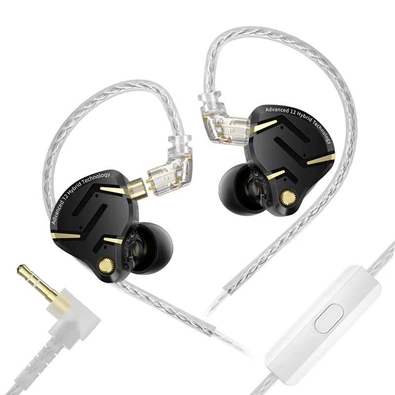 In Ear Monitor KZ ZS12 Pro 2 Hybrid 1DD+5BA