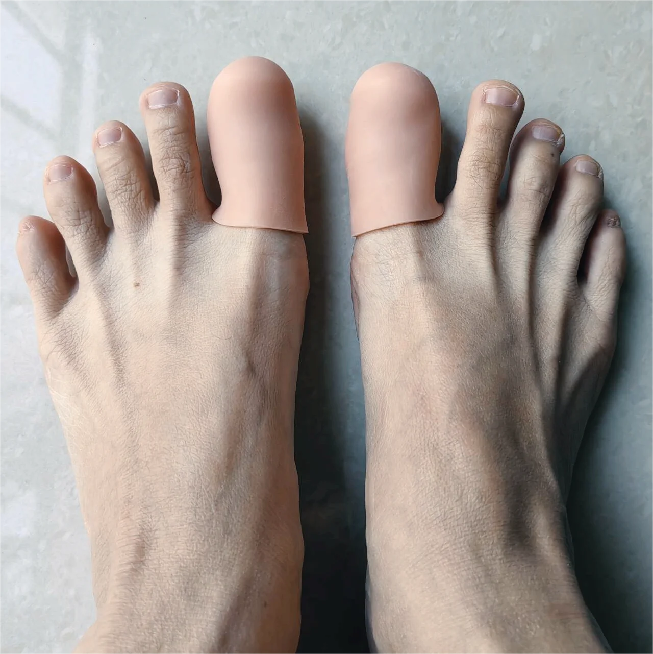 1/10/100Pairs Big Toe Caps Gel Toe Covers Protect from Rubbing Ingrown Toenails Corns and Blisters Foot Care Protectors