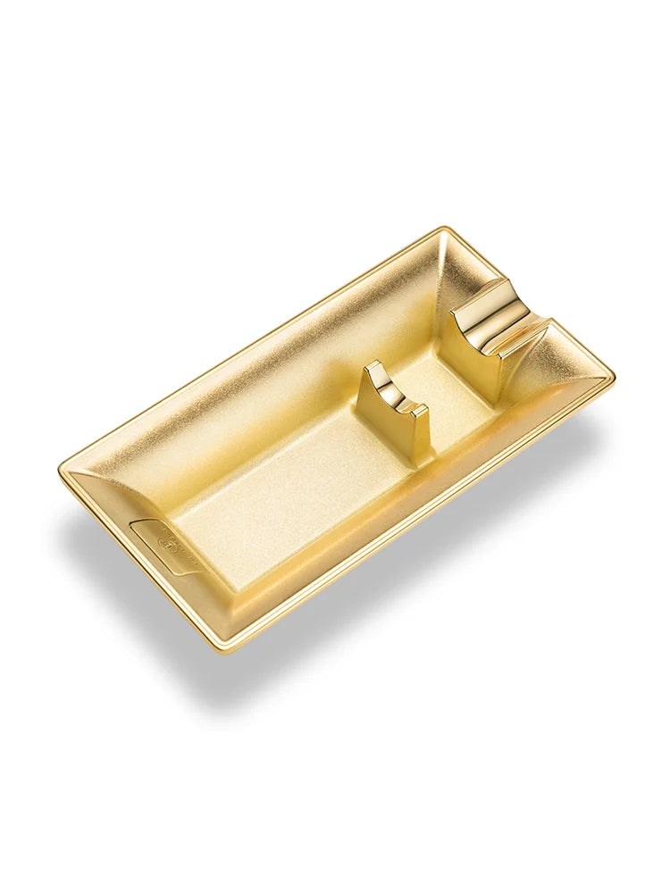 Cigar Ashtray Luxury Retro Large Caliber Holder Ash Tray Cigarette Tobacco Home Office Decoration Portable Single Slot CKA-1001