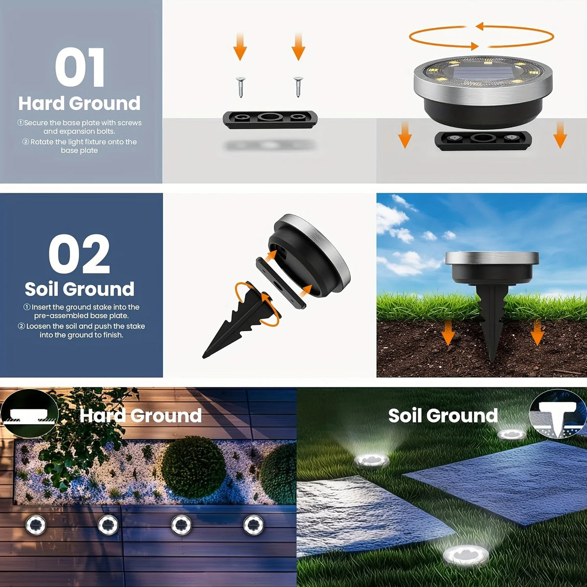 New Outdoor Ground Lights