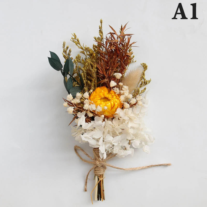1 bouquet of artificial dried flowers roses home decoration photography photo background wedding decoration