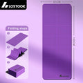 4mm Thick TPE Foldable Yoga Mat Easy to Store
