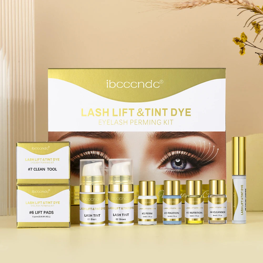 Upgraded Lash Lift &amp; Tint Kit Semi Permanent Eyelash