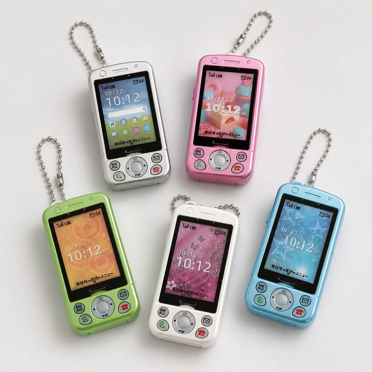 Recording Phone Mascot Keychain