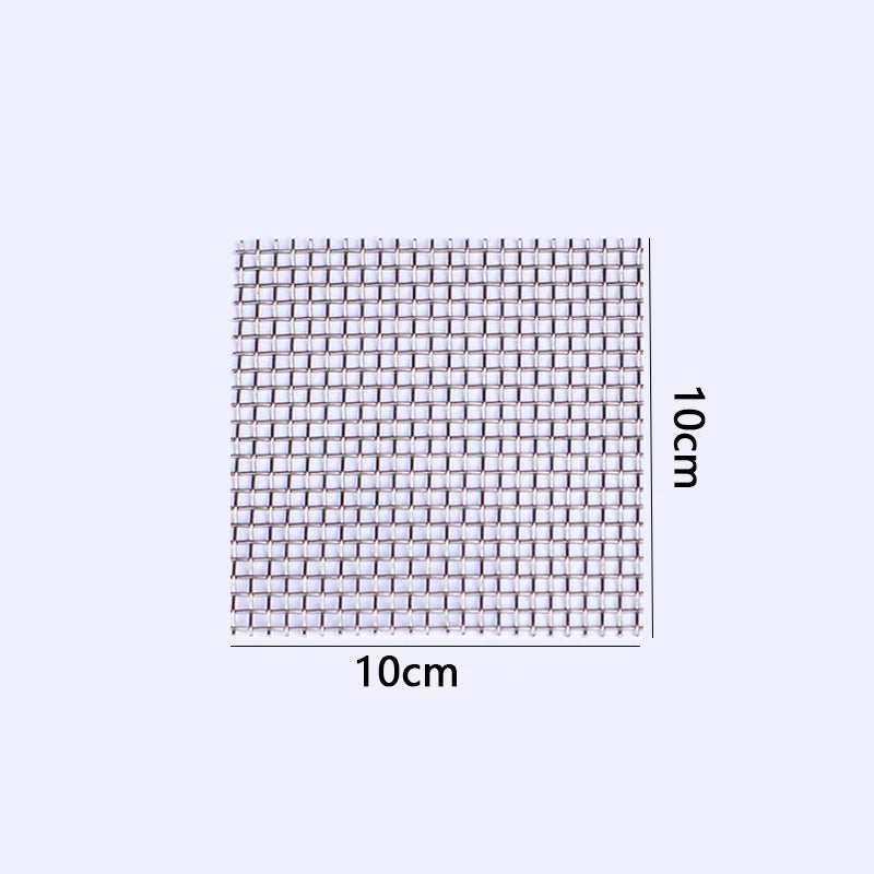 Aquarium Stainless Steel Wire Mesh Pad Aquatic Moss Plants Fixing Holder Landscaping Fish Tank Decoration Aquatic Accessories
