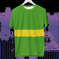 Men's Women's Deltarune Kris Cosplay Long Sleeve Fashion Green