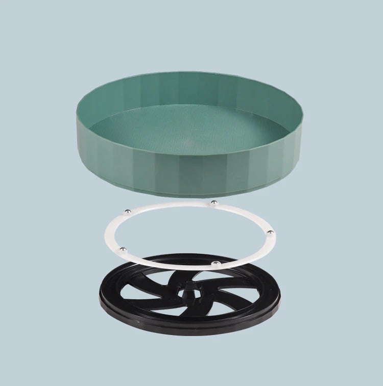 360 Degree Rotating Makeup Organizer Desktop Storage Box For Perfume Lipstick Skin Care Products Cosmetic Fruit Seasoning Holder