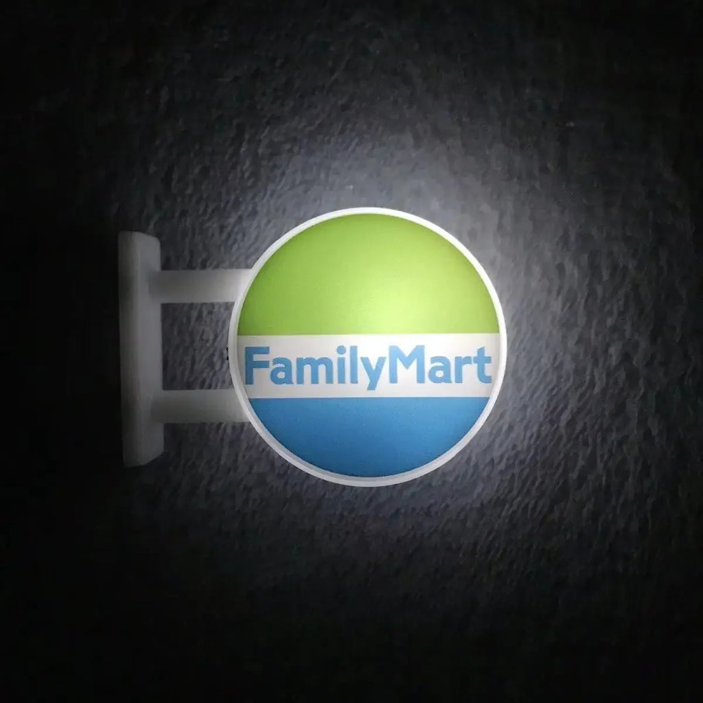 Fridge Magnet Convenience Store Night Light Glowing Signboard Miniature Room Decor Luxury Home Decor