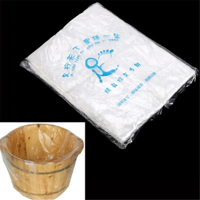 90PCS 54*65cm Foot Tub Liners Bath Basin Bags for Feet Pedicure Spa Skin Care Detox Heat