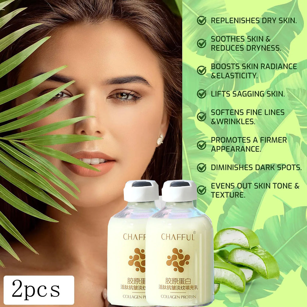 Collagen Face Serum Skincare Facial Essence Liquid Firming