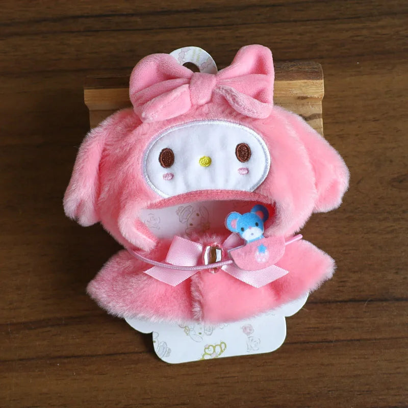 Hot Sanrio For Labubu Series Clothing V1 V2 V3 Toys Cartoon Cute Kuromi Melody Pendant Clothing Doll Fashion Accessories Gift