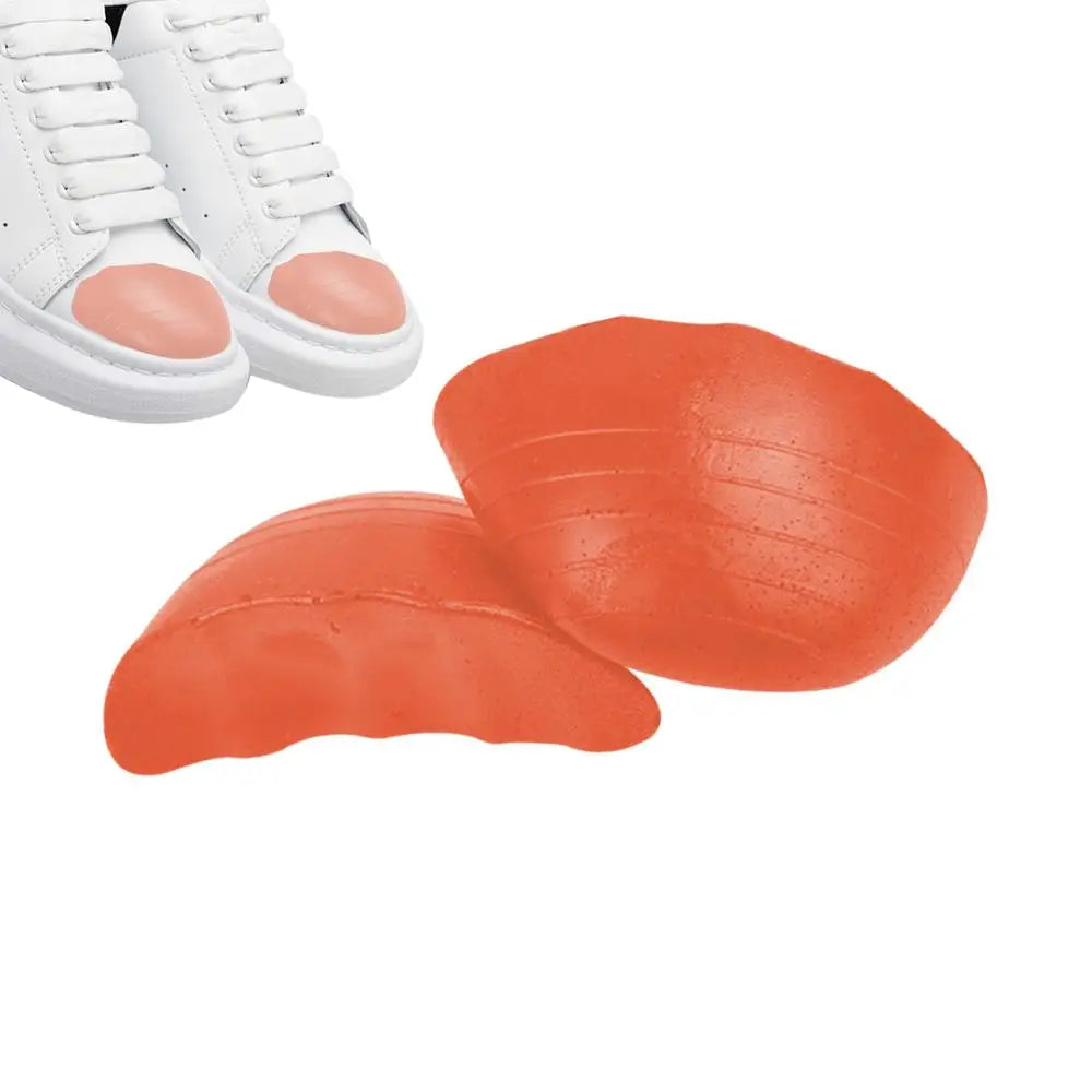 Toe Fillers For Shoes Thickened Soft PU Foam Shoe Filler 1 Pair Toe Inserts Comfortable Anti-Wear Shoe Stuffer For Casual Shoes